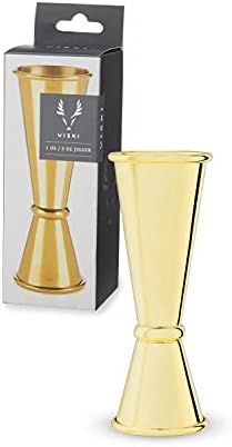Viski Japanese Style Double Jigger for Cocktails, bar kit Essential, 1oz and 2oz with Interior Me... | Amazon (CA)