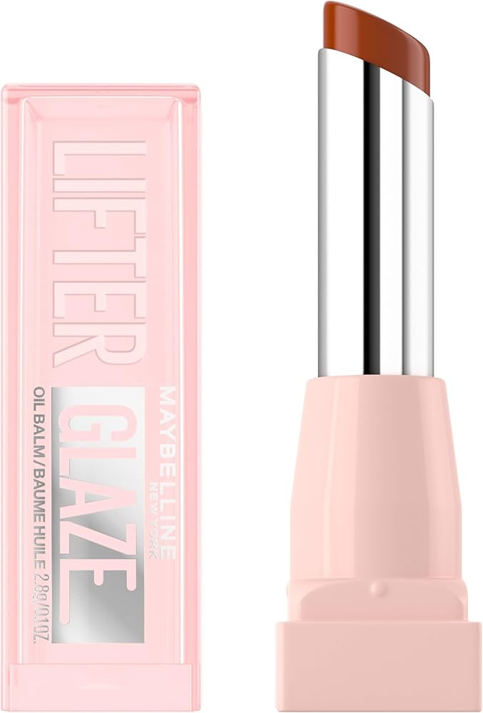 MAYBELLINE Lifter Glaze Oil Balm with Hyaluronic Acid and Hydrating Oil Blend, Lip Balm with 24HR... | Amazon (US)