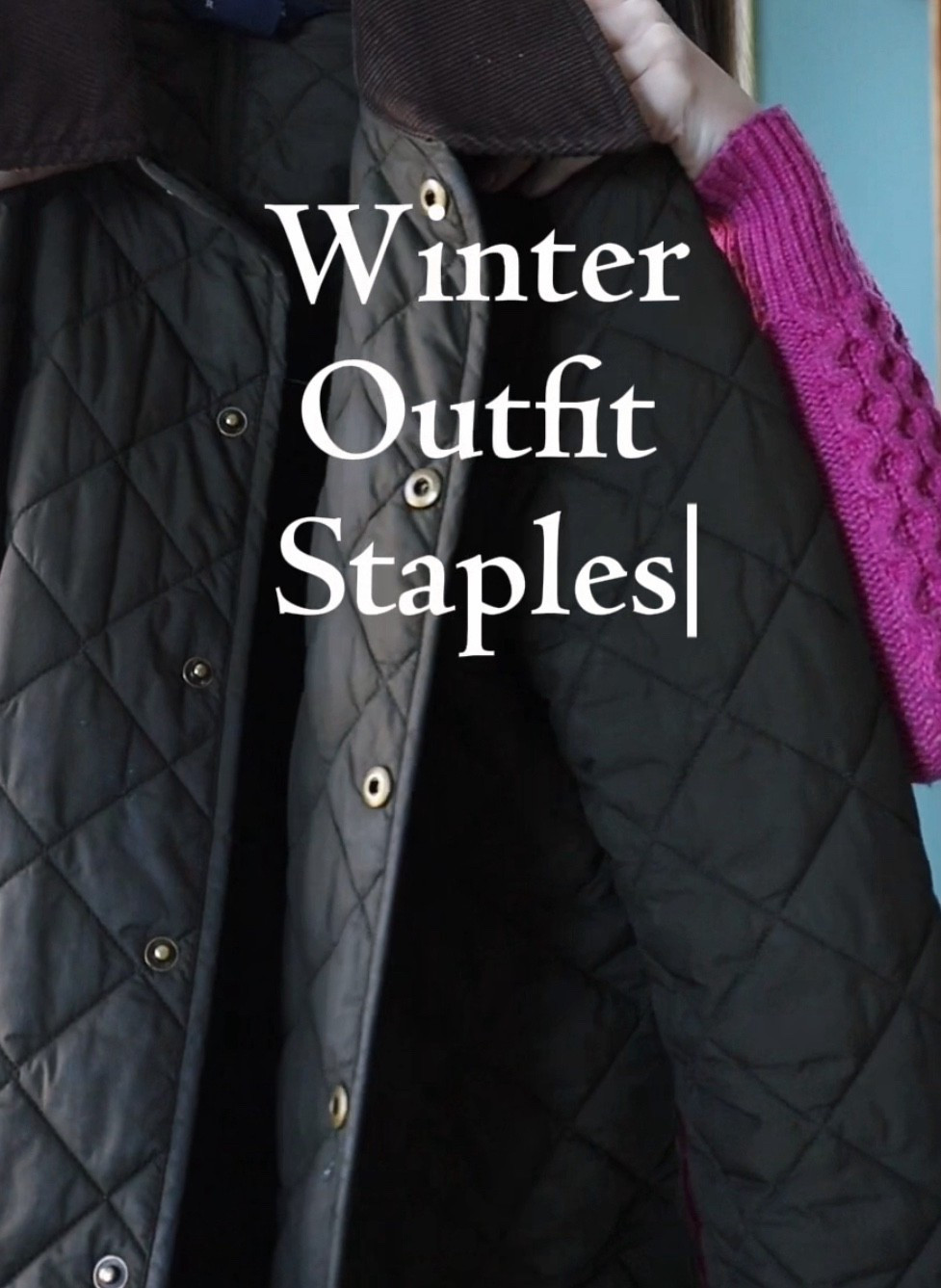 From TikTok, winter outfit staples!
