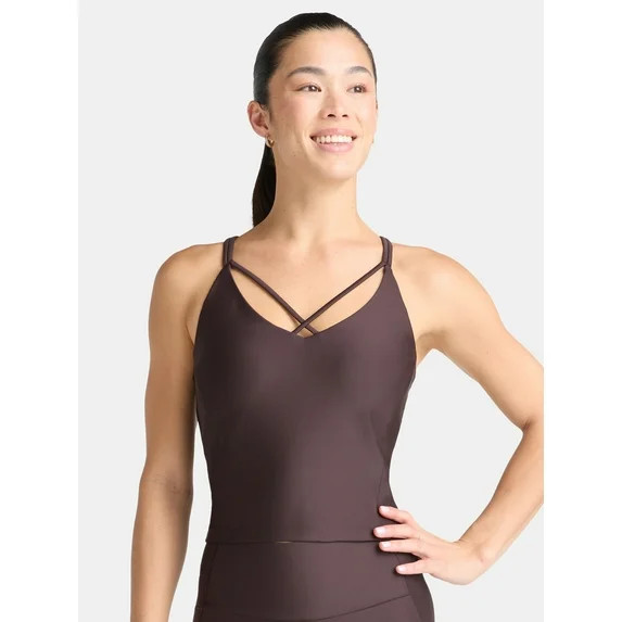 Avia Women's Shine Sports Bra, Sizes XS-XXXL - Walmart.com | Walmart (US)