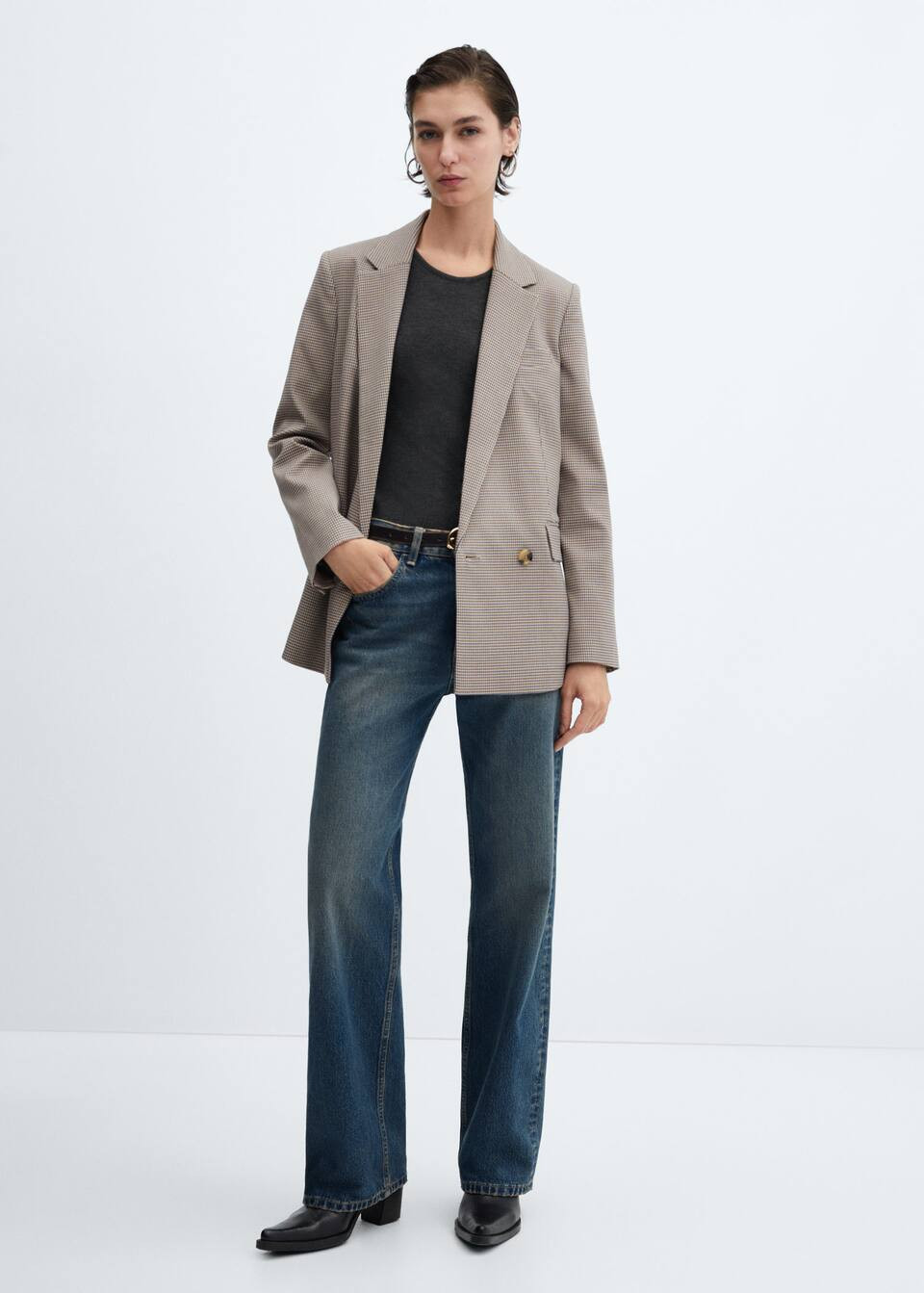 Search: houndstooth blazer (3) | Mango United Kingdom | MANGO (UK)