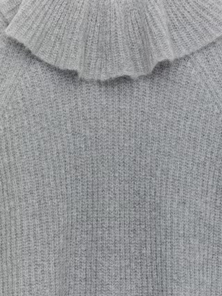 Pullover aus Mohair und Wolle mit Volants | Arket EU