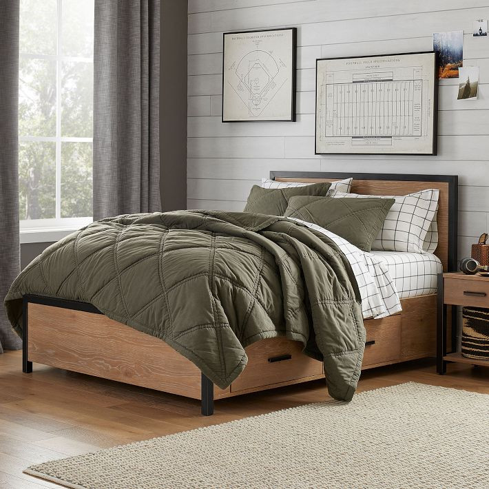Kearny Storage Bed | Pottery Barn Teen