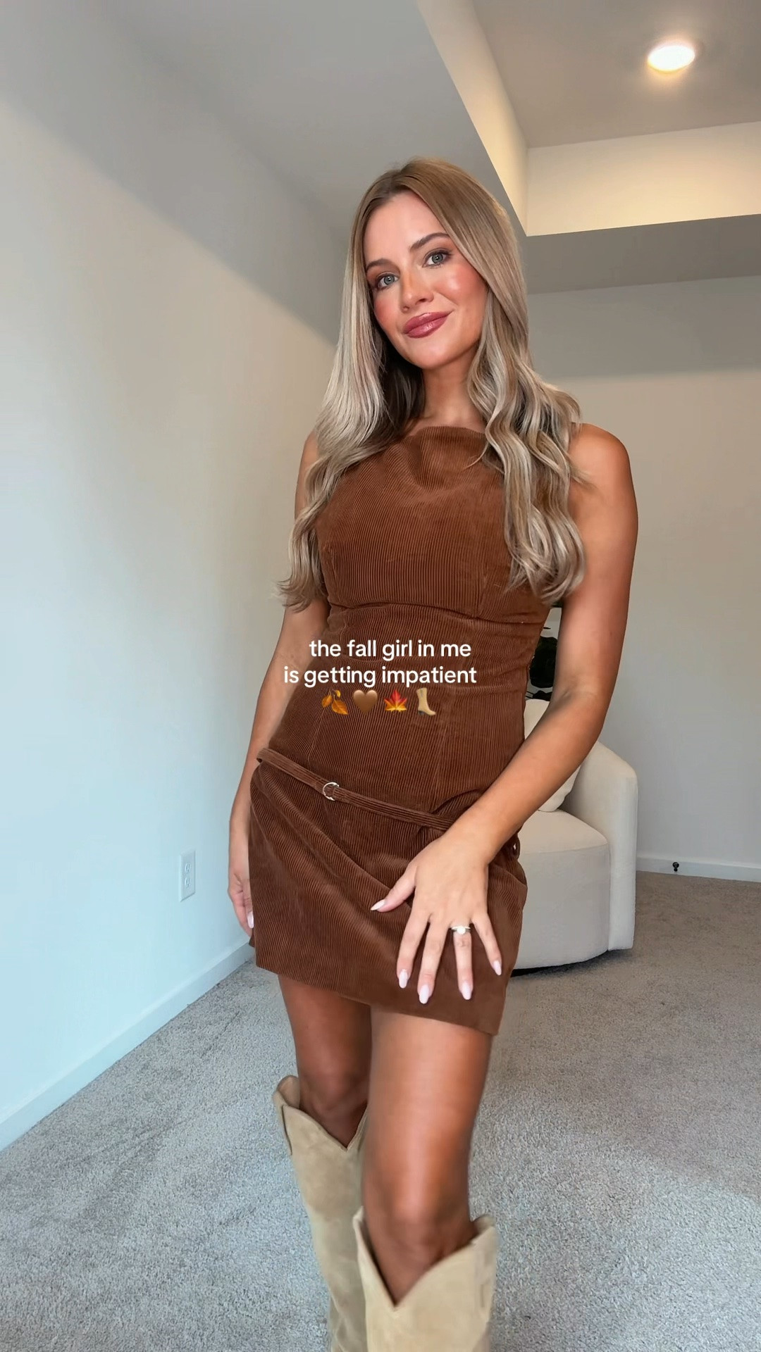 I love summer, but I have an itch 🍂🤎🍁 wearing size Small in this Lioness dress 

#FallStyle #StyleInspo #AutumnOutfit #BootGoofin #WearTheLook

#LTKSeasonal #LTKstorytime #LTKootd