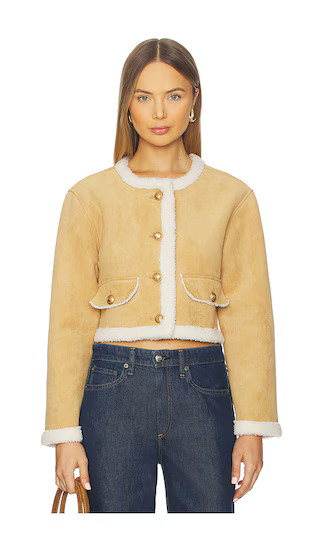 Cropped Jacket in Ahead Of The Clouds | Revolve Clothing (Global)