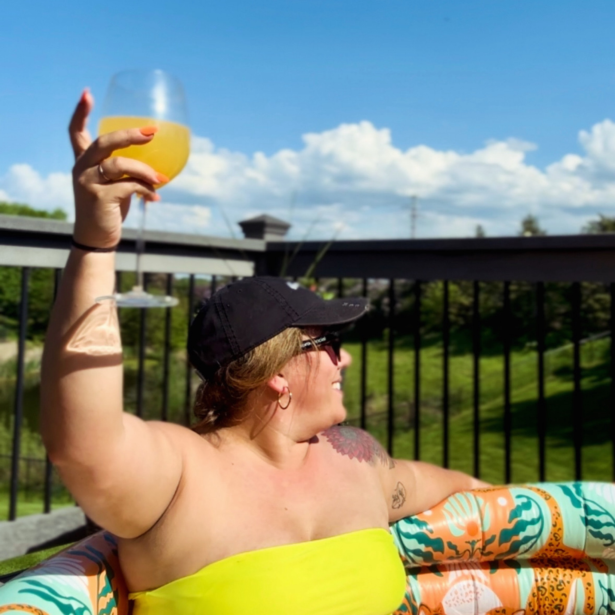Cheers to all the mamas out there 🫶

I celebrated this year by treating myself to a new Minnidip pool which my family has loved having on our deck all summer long.

Link pending for my “banana bikini” ☀️🫶

And these earrings are a daily wear for me. I’ve purchased them multiple times because they’re the perfect size and just go with everything.

#LTKMidsize #LTKSwim #LTKSeasonal