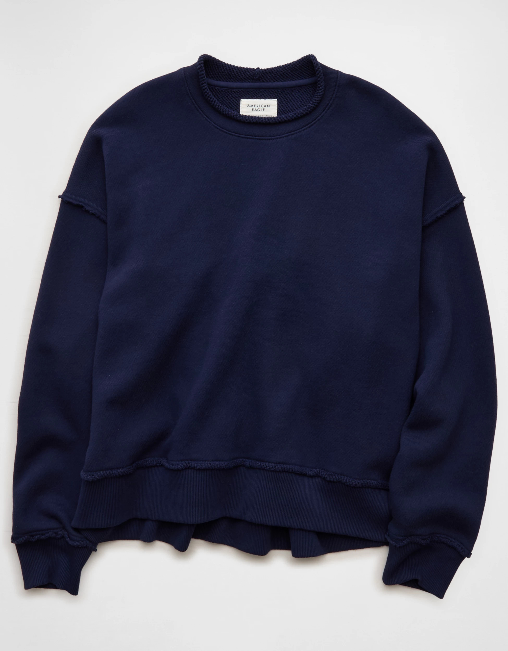AE On A Roll Crew Neck Sweatshirt | American Eagle Outfitters (US & CA)