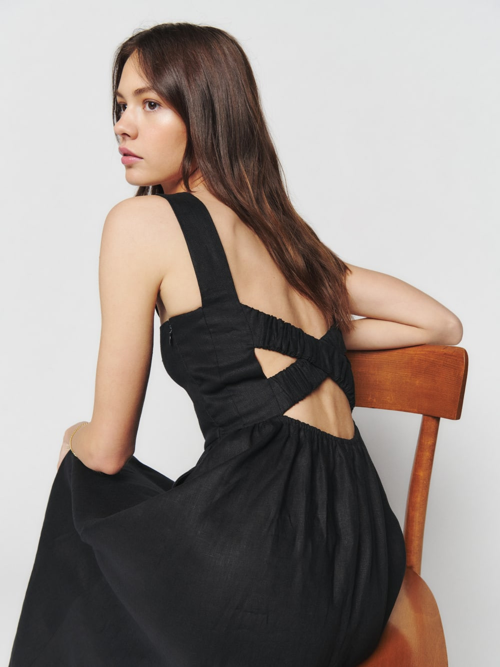 Frieda Linen Dress | Reformation (Global)