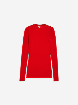 Long-Sleeved Merino Top | Arket UK