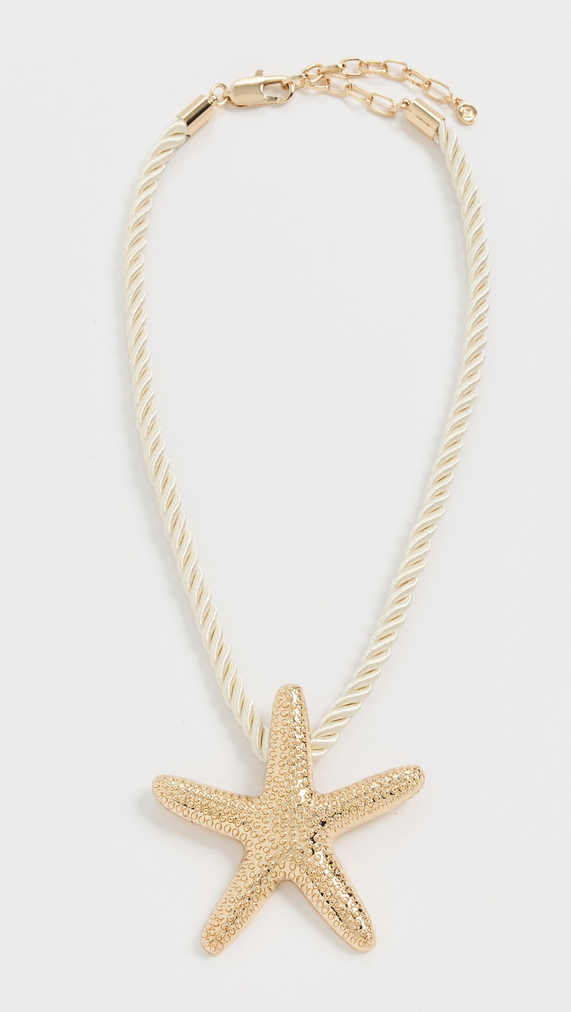 Ettika Starfish Statement Pendant Necklace Gold One Size | Shopbop