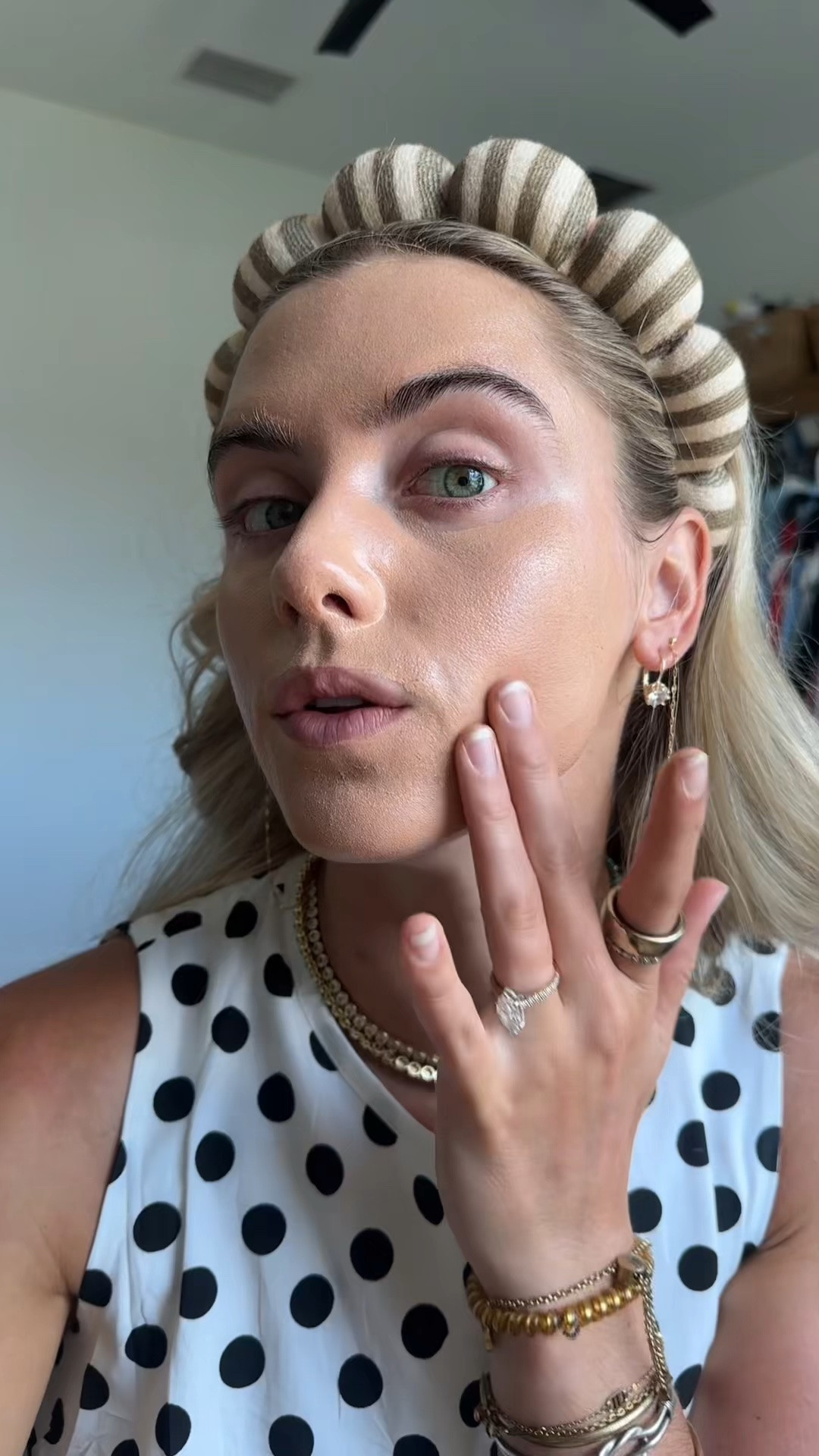My shade is 220. Triclone™ Skin Tech Foundation

Redefining high-performance foundation with a skincare-infused, clean formulation. Powered by proprietary Fermented Arnica and 20+ skincare ingredients, this breakthrough medium, buildable coverage feels weightless for a naturally luminous, second-skin finish that lasts all day. @Sephora         @Kohl's

#LTKgrwm #LTKBeauty #LTKselfcare