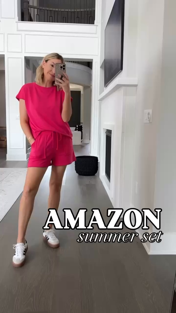 The cutest summer set from Amazon! 

#LTKootd #LTKOver40 #LTKmomlife