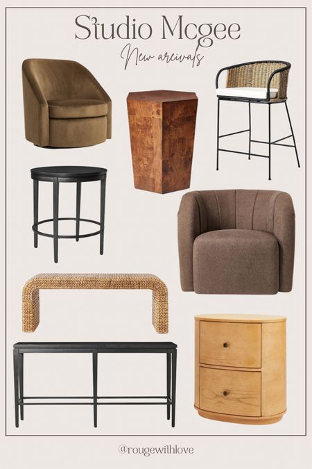 Studio McGee
Target
Threshold
New arrivals
Affordable home finds
Swivel chair
Console table
Counter stool brown velvet chair
End table
Sea grass
Bench
End table


#LTKFind #LTKhome #LTKSeasonal