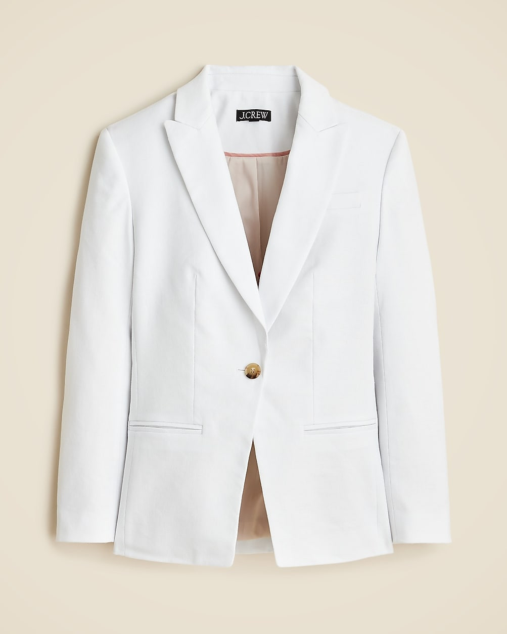 Alexandra blazer in stretch linen blend | J. Crew US
