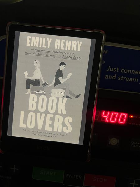 What I’m currently reading
Book lovers 
Emily Henry 
Treadmill workout 
Novel 
Kindle 
E-book 
Book club 
March 2024

#LTKfitness #LTKhome #LTKfindsunder50