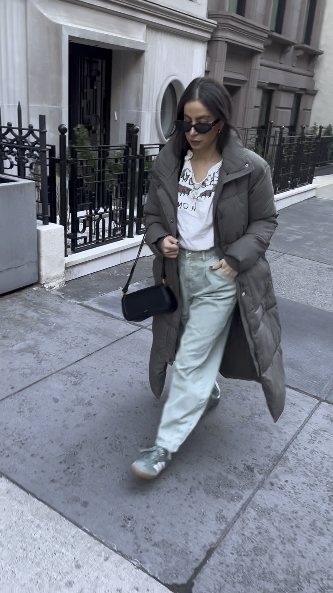 Tonal greens with a hint of black 💚🖤 A color combo that will last you through spring 

#LTKstyletip #LTKfindsunder100 #LTKshoecrush