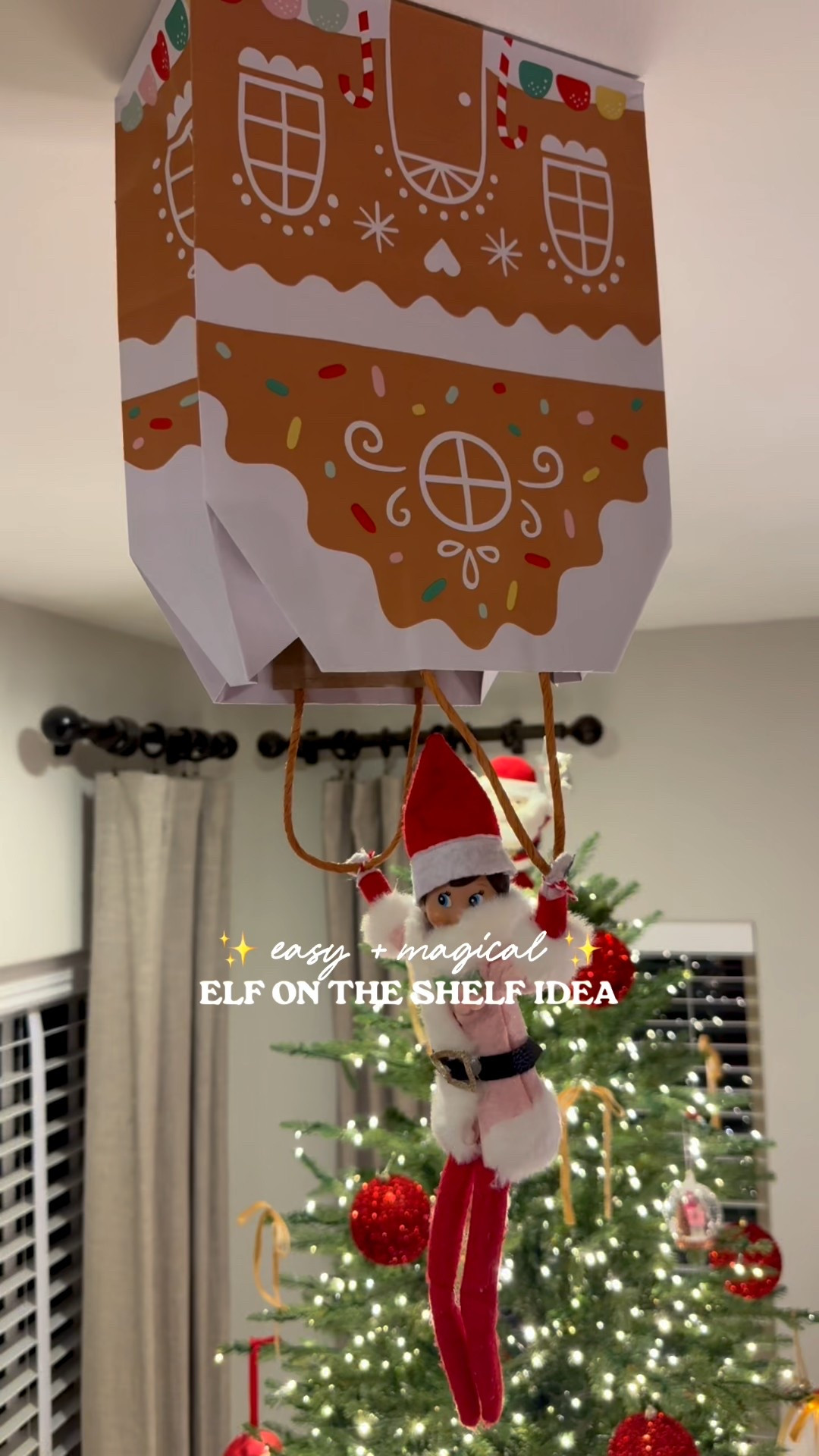 Easy and magical elf on the shelf idea! 

#LTKmomlife #LTKSeasonal #LTKHoliday