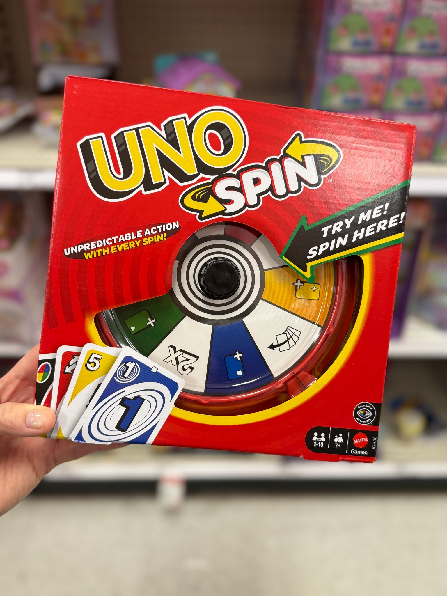 This is not your grandma’s UNO. Spin the wheel, change your fate, scream a little. Stocking stuffer turned main event.

#LTKKids #LTKHoliday #LTKGiftGuide