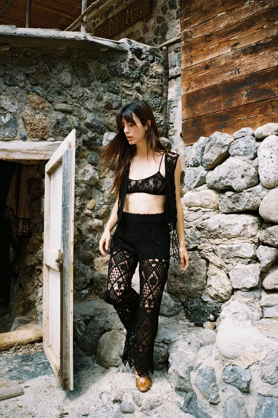 CROCHET PANTS | Zara US