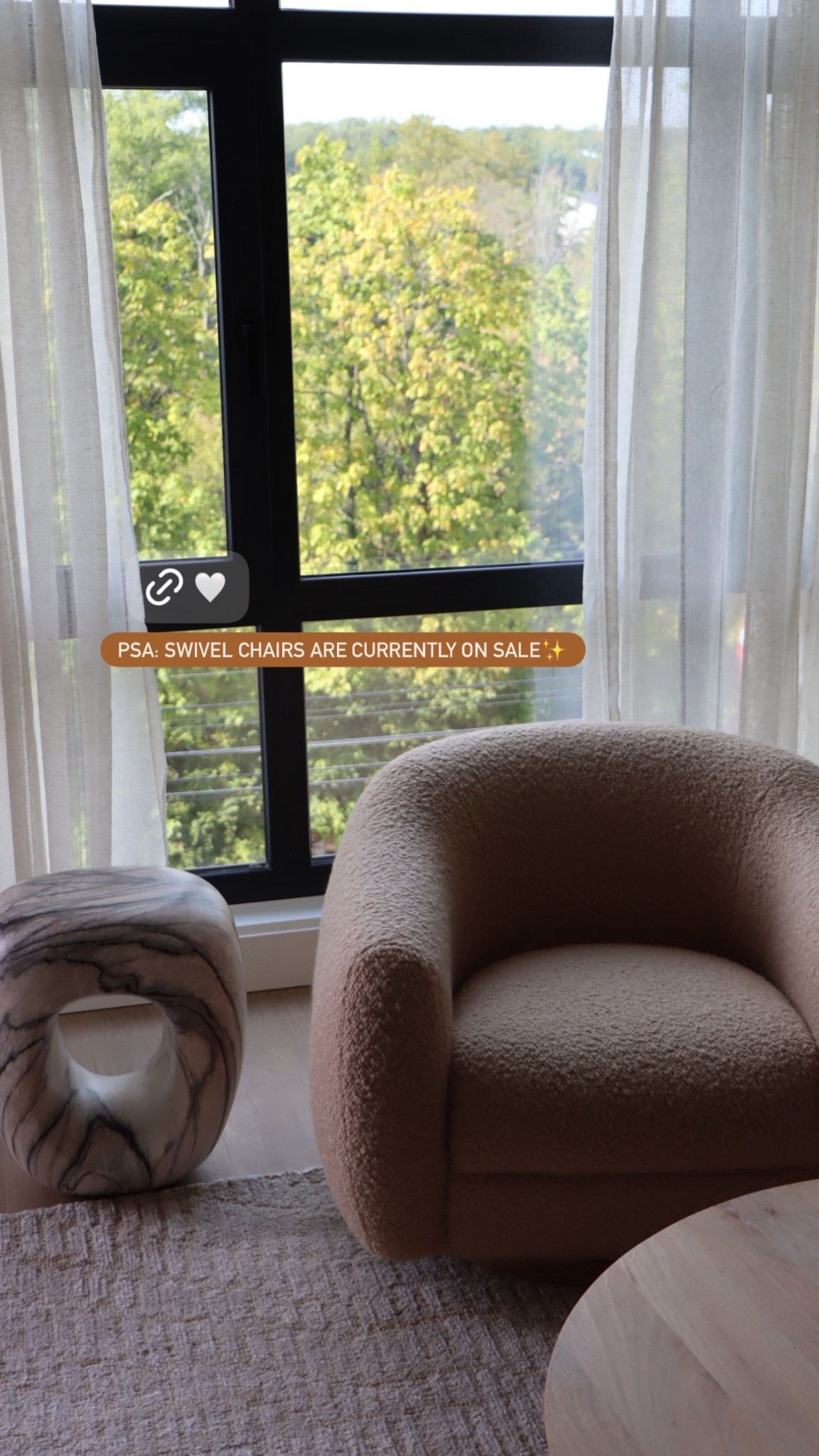 The swivels chairs that I added to my living room are currently on sale!

#LTKHome #LTKSaleAlert