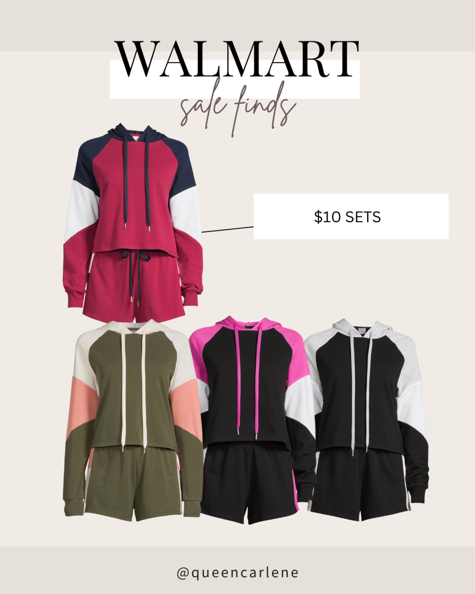 Walmart Sale Finds ✨
This $10 lounge set is such a good find 


Queen Carlene, 2 piece set, lounge set, Walmart fashion , sale alert, clearance 

#LTKunder50 #LTKsalealert #LTKSale