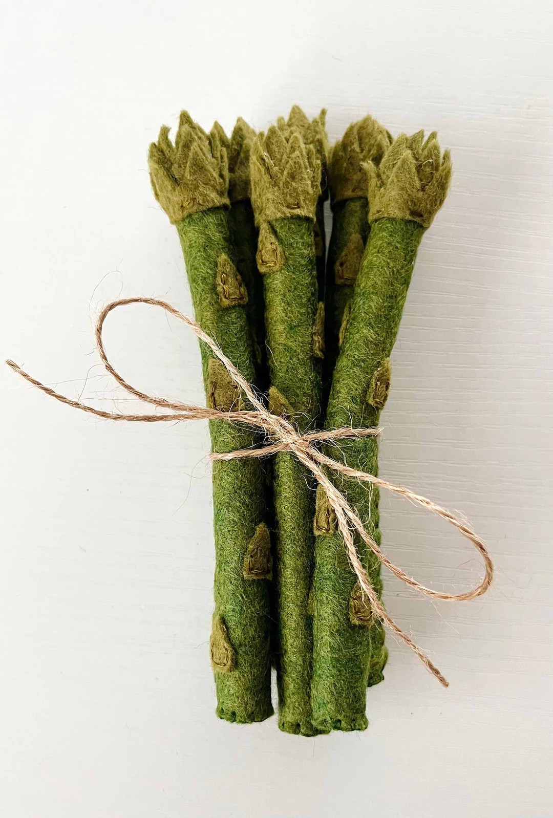 Felt Asparagus, Felt Play Food, Play Kitchen, Felt Food Set, Montessori Learning, Felt Vegetables... | Etsy (US)