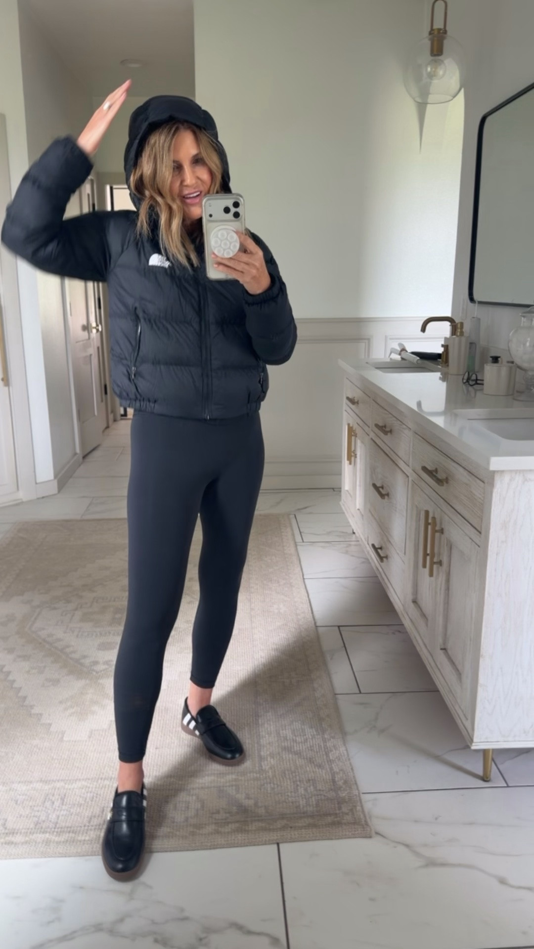 Add this coat to your wishlist and grab it at the Nordstrom sale! It’s a closet staple and my most-worn jacket for winter workouts. Mine is over 5 years old and has been washed 100s of times. The north face hydrenalite in size medium. Also love the stand color on sale too

#LTKOver40 #LTKSaleAlert