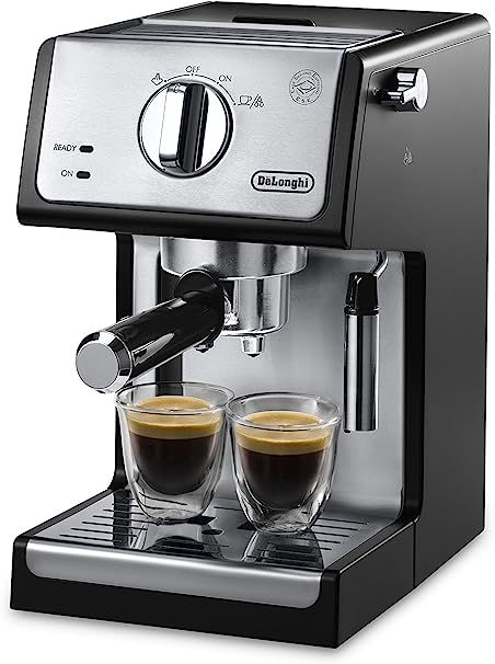 ECP3420 Bar Pump Espresso and Cappuccino Machine, 15", Black | Amazon (US)