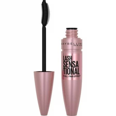 Sensational Washable Mascara Maybelline Lash Blackest Black, 0.32 fl. Oz | Walmart (US)