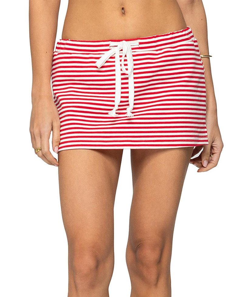 Edikted Psalm Striped Mini Skort | Bloomingdale's (US)