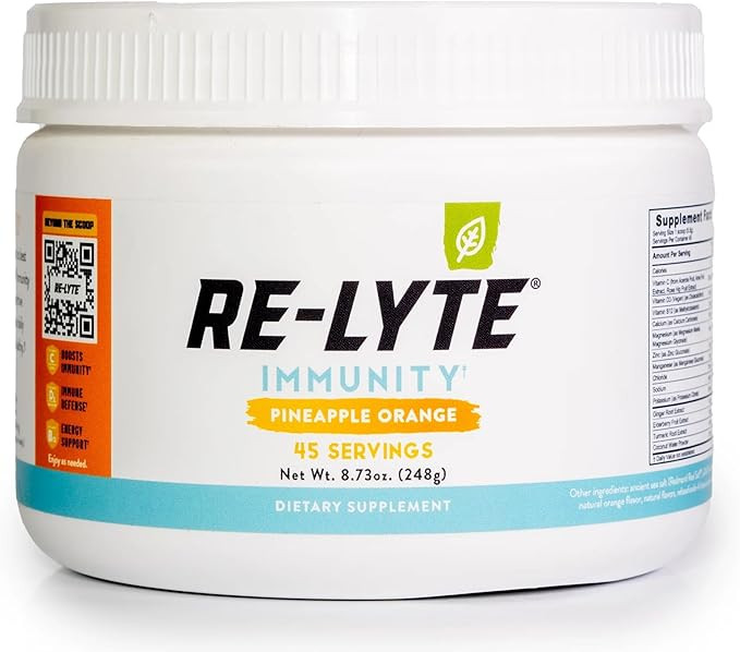REDMOND Re-Lyte Immunity, Multivitamin Supplement Mix (Pinapple Orange) | Amazon (US)