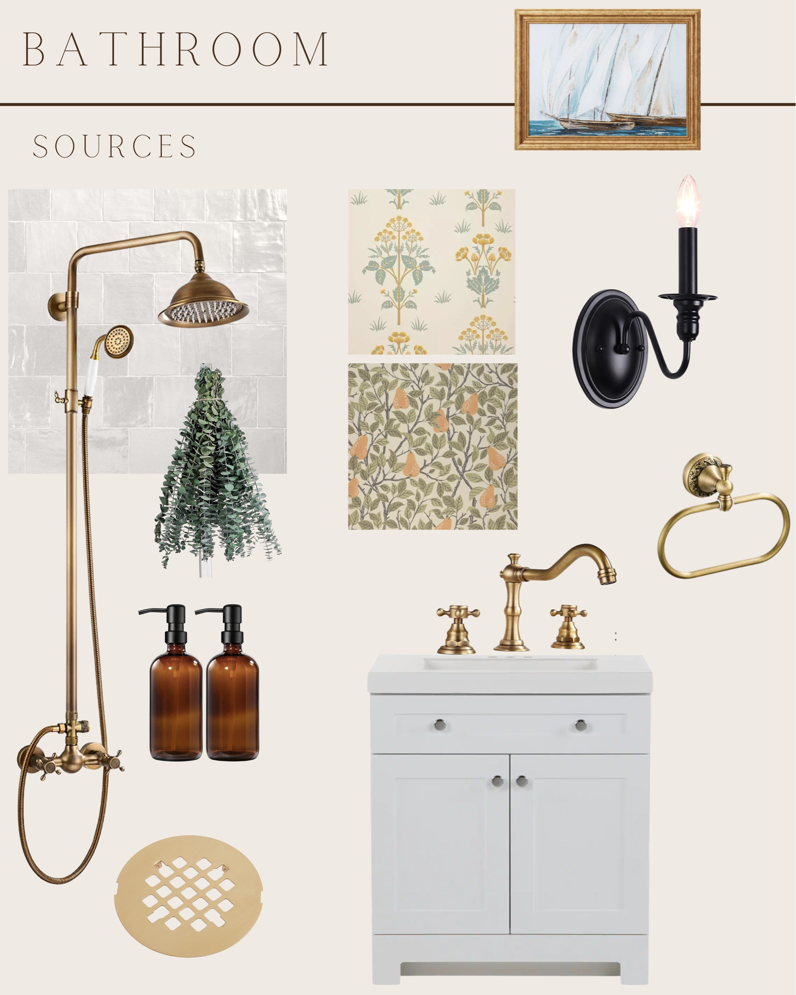 Vintage Vibes Bathroom Sources 🍐

#LTKFind #LTKhome