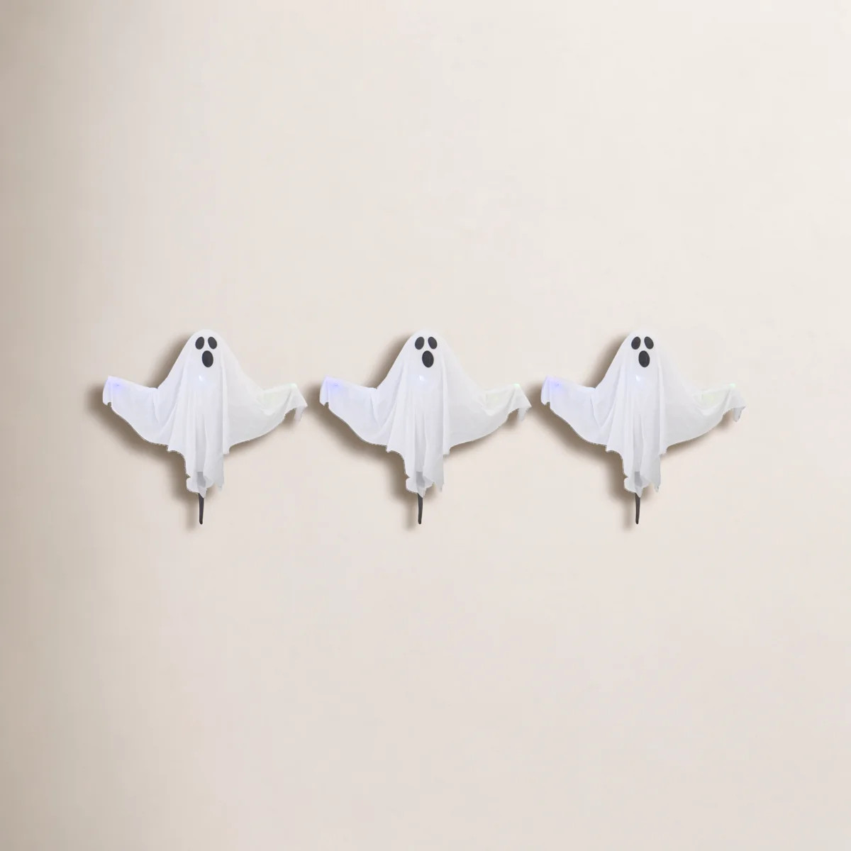 Northlight Seasonal 20" Lighted White Ghost Halloween Lawn Stakes | Birch Lane | Birch Lane