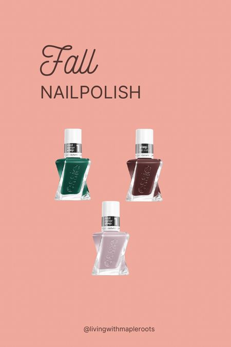 ESSIE GEL COUTURE NAIL POLISH 
-fall colors-

#essienailpolish #essiegelcouture

#LTKHoliday #LTKSeasonal #LTKbeauty