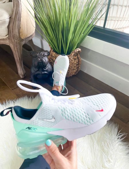 🎉 So good I’ve ordered another pair!! These come in several color options but I’m partial to the aqua. 😍
*Fit Tip- runs TTS

#springsneakers #sneakers #nikesneakers #nikeshoes #nikeairmax #nikeairmax270 #airmax270

#LTKshoecrush #LTKtravel #LTKSeasonal
