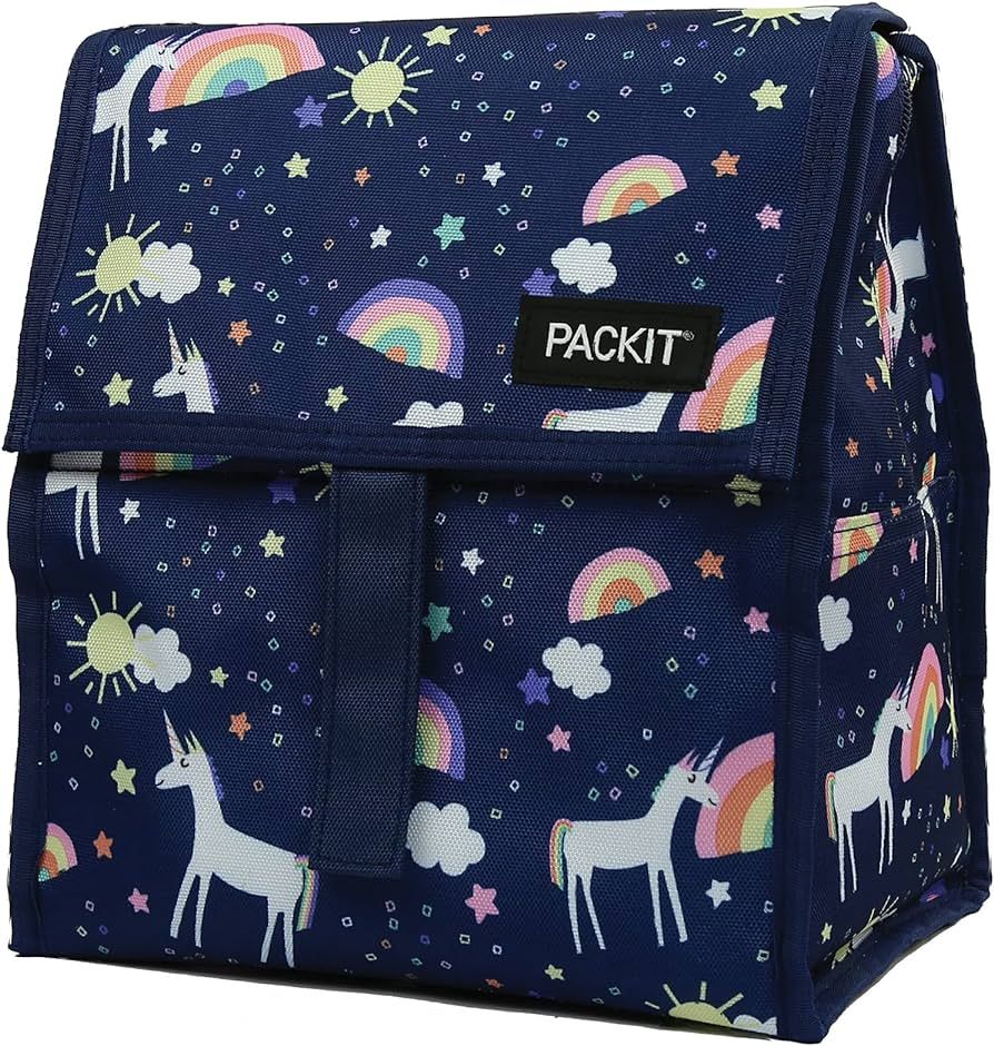 PackIt Freezable Lunch Bag with Zip Closure, 1 EA, Unicorn Sky | Amazon (US)