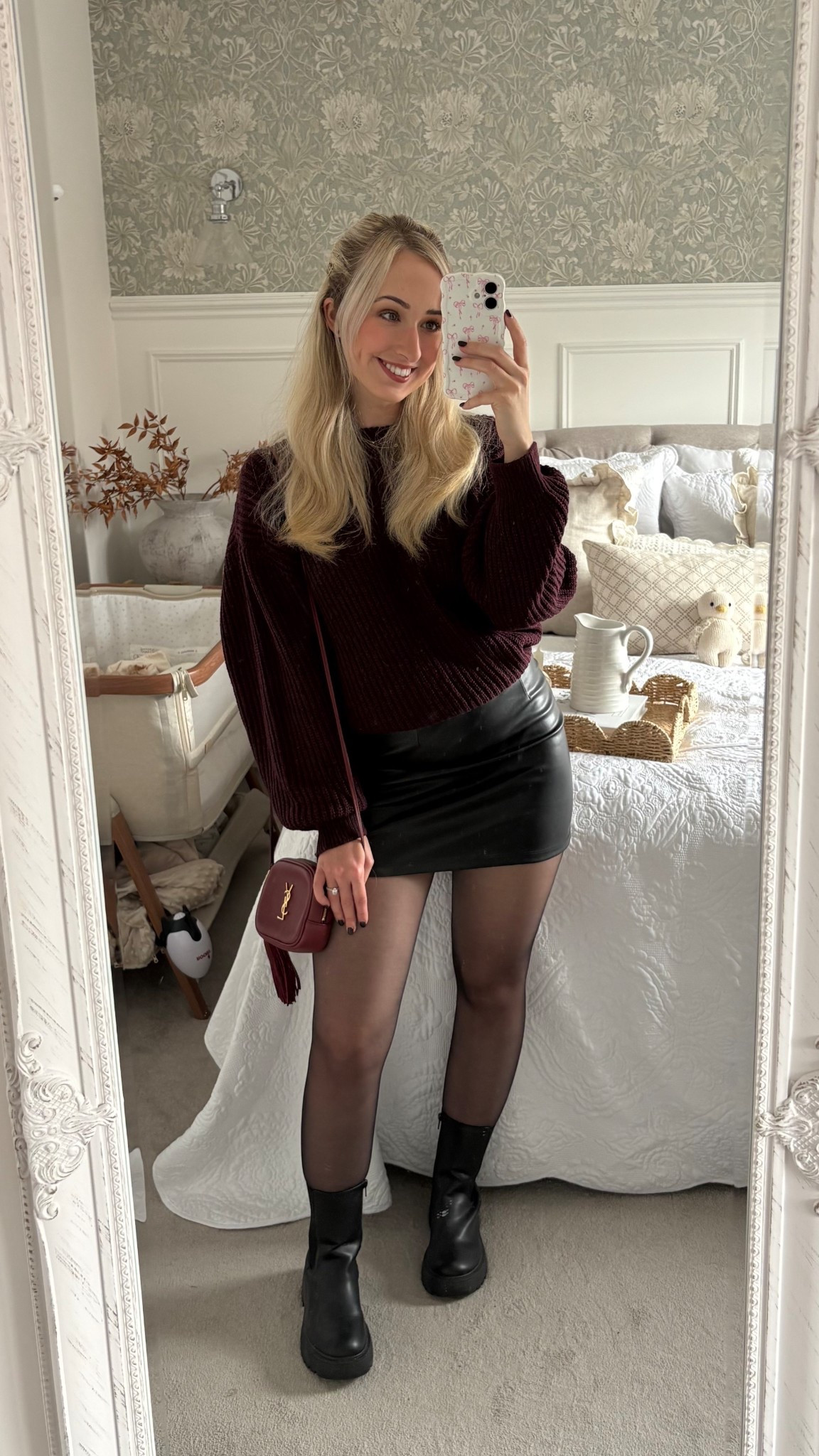 Burgundy tones for today’s ootd ♥️♥red

#LTKbag #LTKuk #LTKautumn