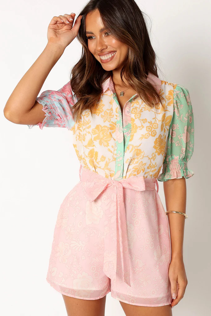 Polly Romper - Multi | Petal & Pup (US)