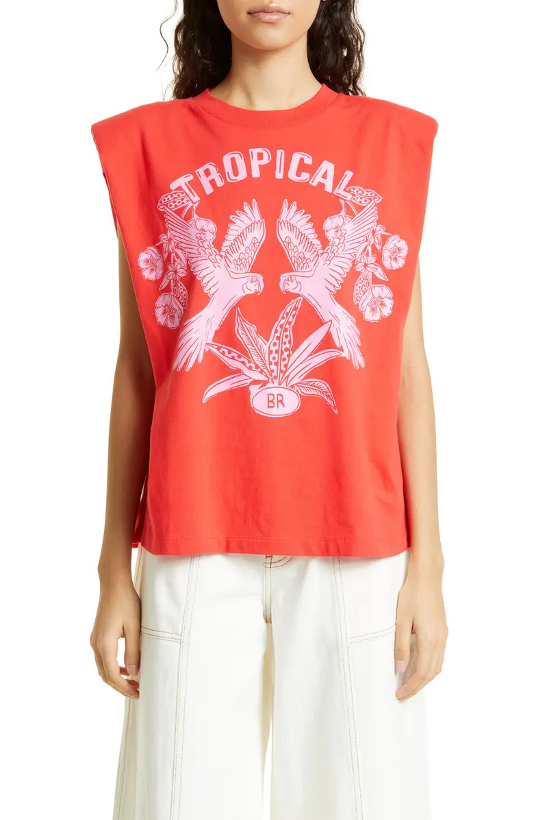 Tropical Cotton Graphic Tee | Nordstrom