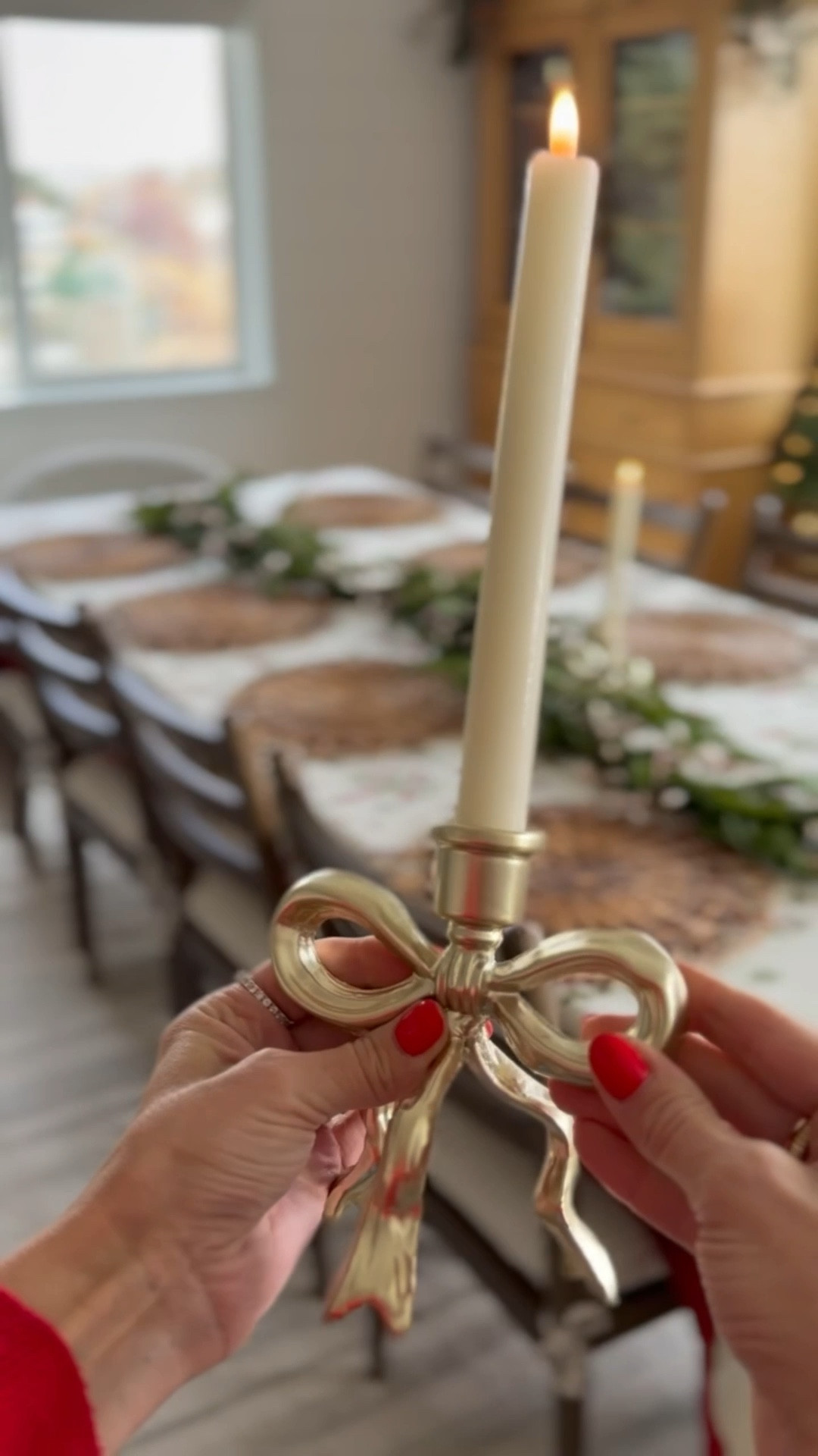 How cute are these bow candle holders! You guys know I love all things bows. The prettiest gold finish and perfect for the holiday season. The best part—they’re from Walmart! 

#LTKHome #LTKHoliday
