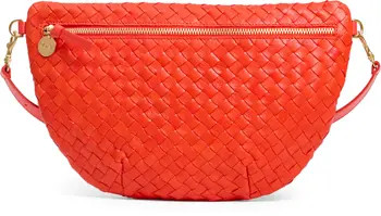 Grande Woven Leather Belt Bag | Nordstrom
