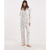 Chelsea Peers Animal Stampede PJ Set OFF White - Chelsea Peers - Size: 22 | JD Williams (UK)