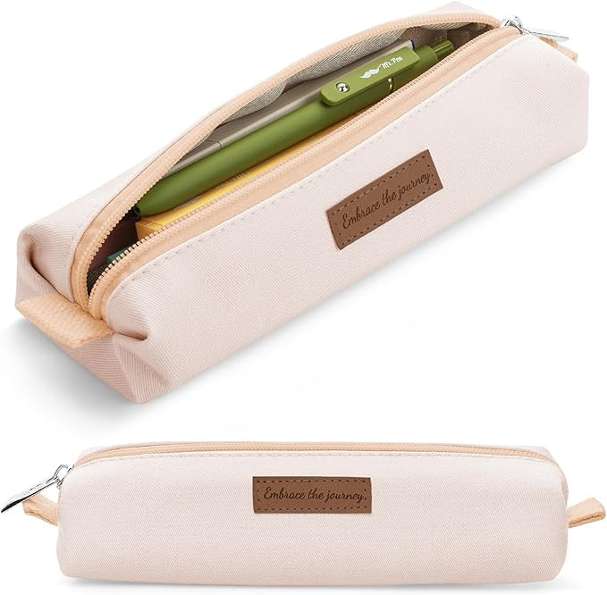 Mr. Pen- Bible Pencil Case, Bible Pencil Pouch, Beige Pencil Bag, Pen Case, Pen Pouch, Pen Bag, P... | Amazon (US)