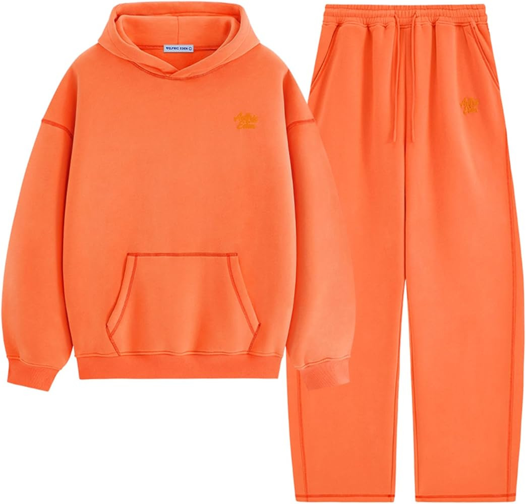 Aelfric Eden Sweatsuits Women 2 Piece Outfit Fall Fleece Tracksuit Matching Oversized Hoodies Bag... | Amazon (US)