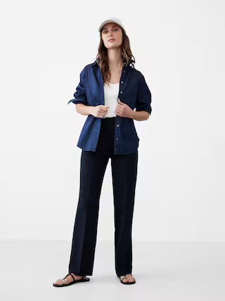 Ponte Straight Pant | Banana Republic Factory | Banana Republic Factory