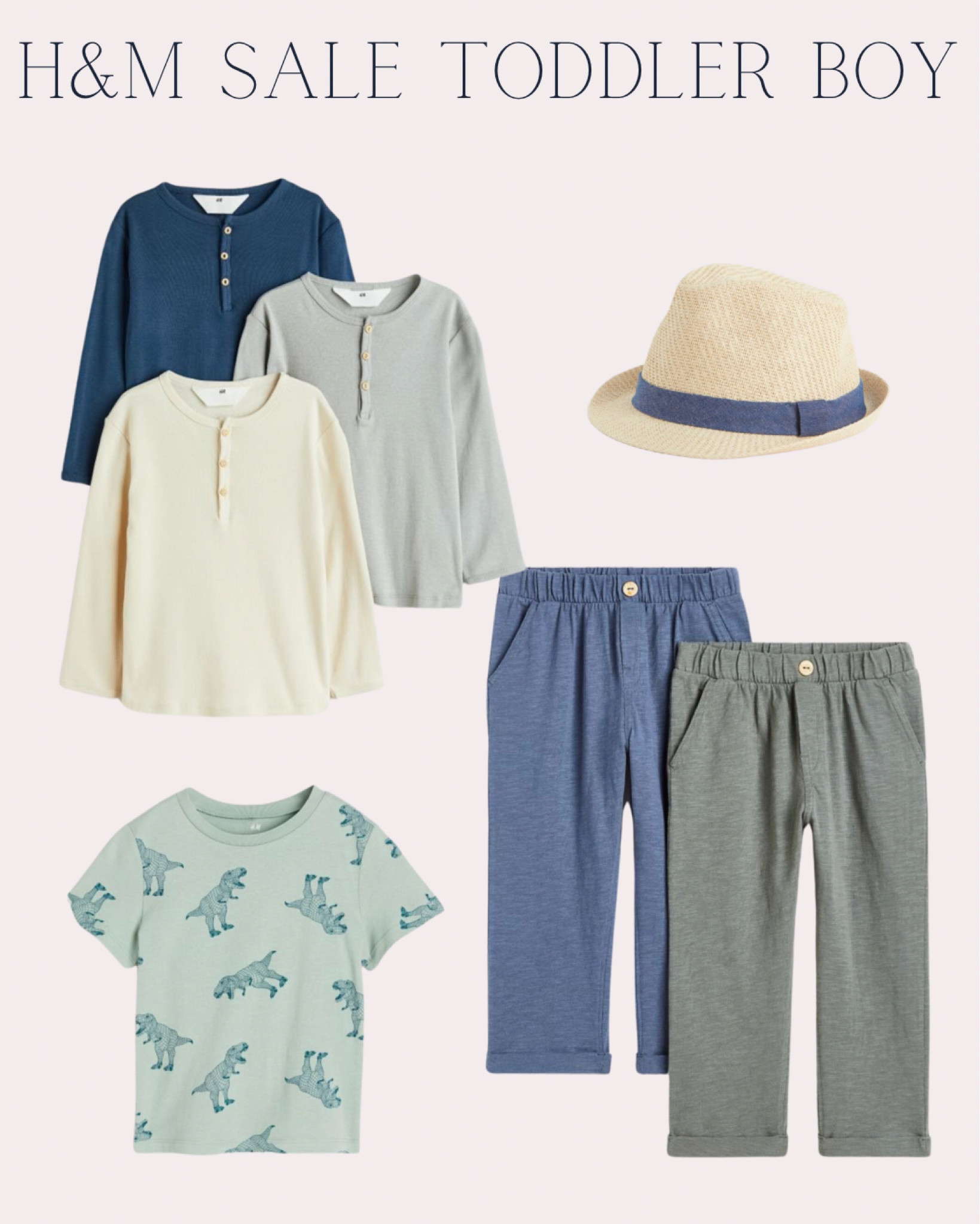 H&M sale for toddler boys 

Sale alert - T shirts - pants - trousers - summer hat - h and m kids - on sale - toddler boy outfits - boys clothes 

#LTKkids #LTKU #LTKsalealert