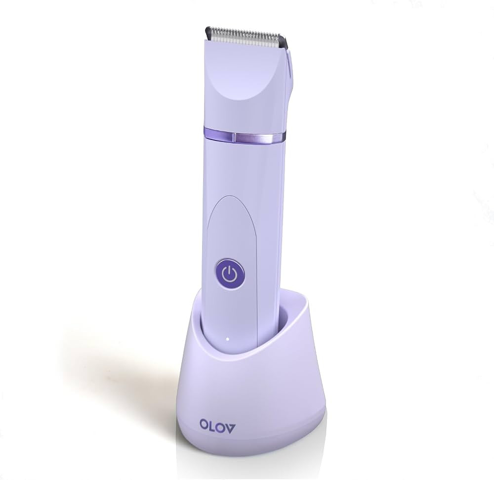 OLOV Electric Body Hair Trimmer - Groin Trimmer for Men - Bikini Trimmer Women - Wet/Dry Shaver G... | Amazon (US)