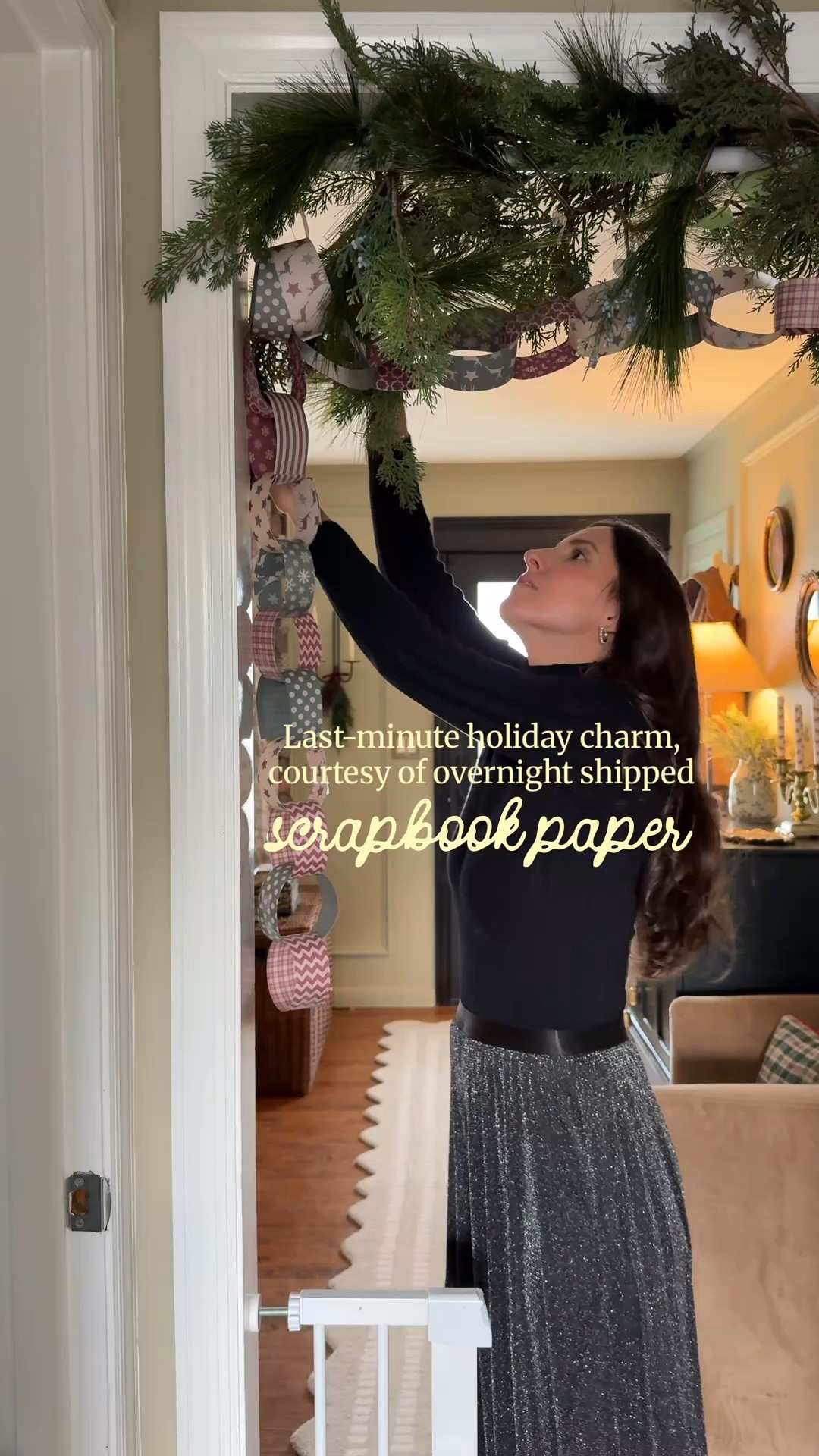 I realized the house needed one more cozy touch and we Amazon-shipped this classic Christmas scrapbook paper to make it a moment. Paper chains, imperfect little stars, all the nostalgic storybook feels. Simple, a little messy, and honestly my favorite kind of crafting to do with the kids.



#LTKGiftGuide #LTKHoliday #LTKHome