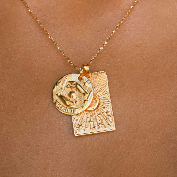 Gemini Stargazer Zodiac Necklace | Spell Designs (Australia & New Zealand)