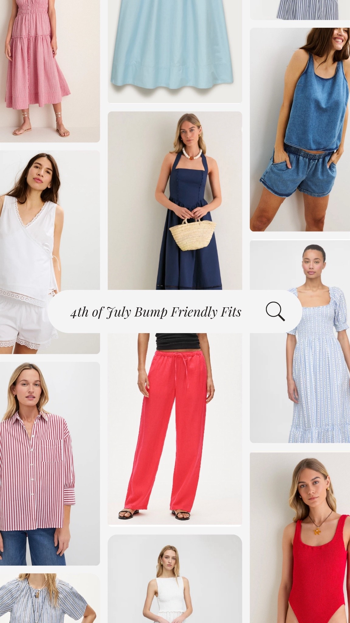Bump friendly fits for 4th of July—
Dresses, Linens, Red, White, and Blue! 


Summer Outfit Inspo, Fourth of July Ready, Midi Dresses, Stripes, Matching Sets, Loungewear, Maternity Outfits, Bump Friendly Guide

#LTKSeasonal #LTKBump